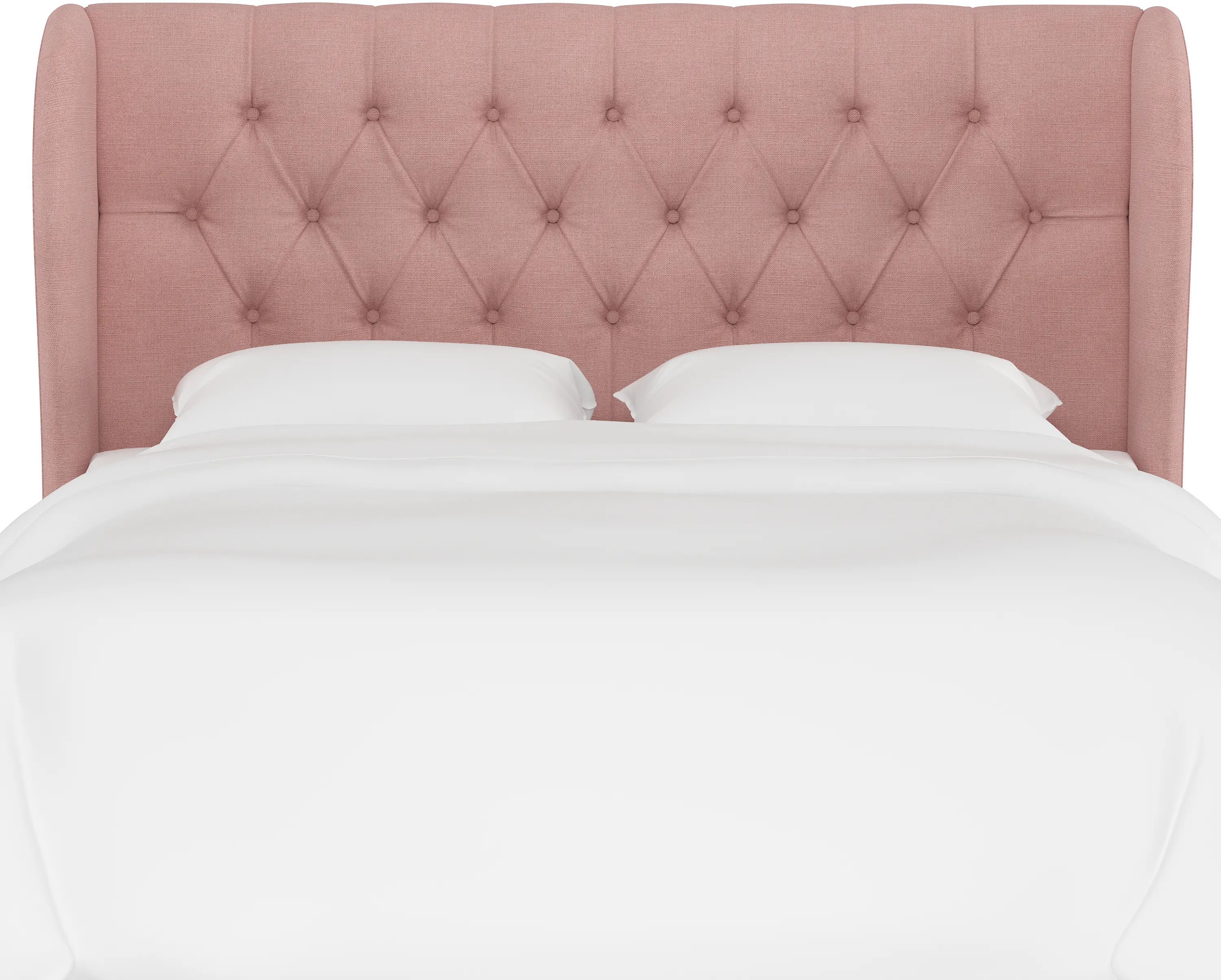 412QLNNBLS Queen Blush Curved Headboard-4