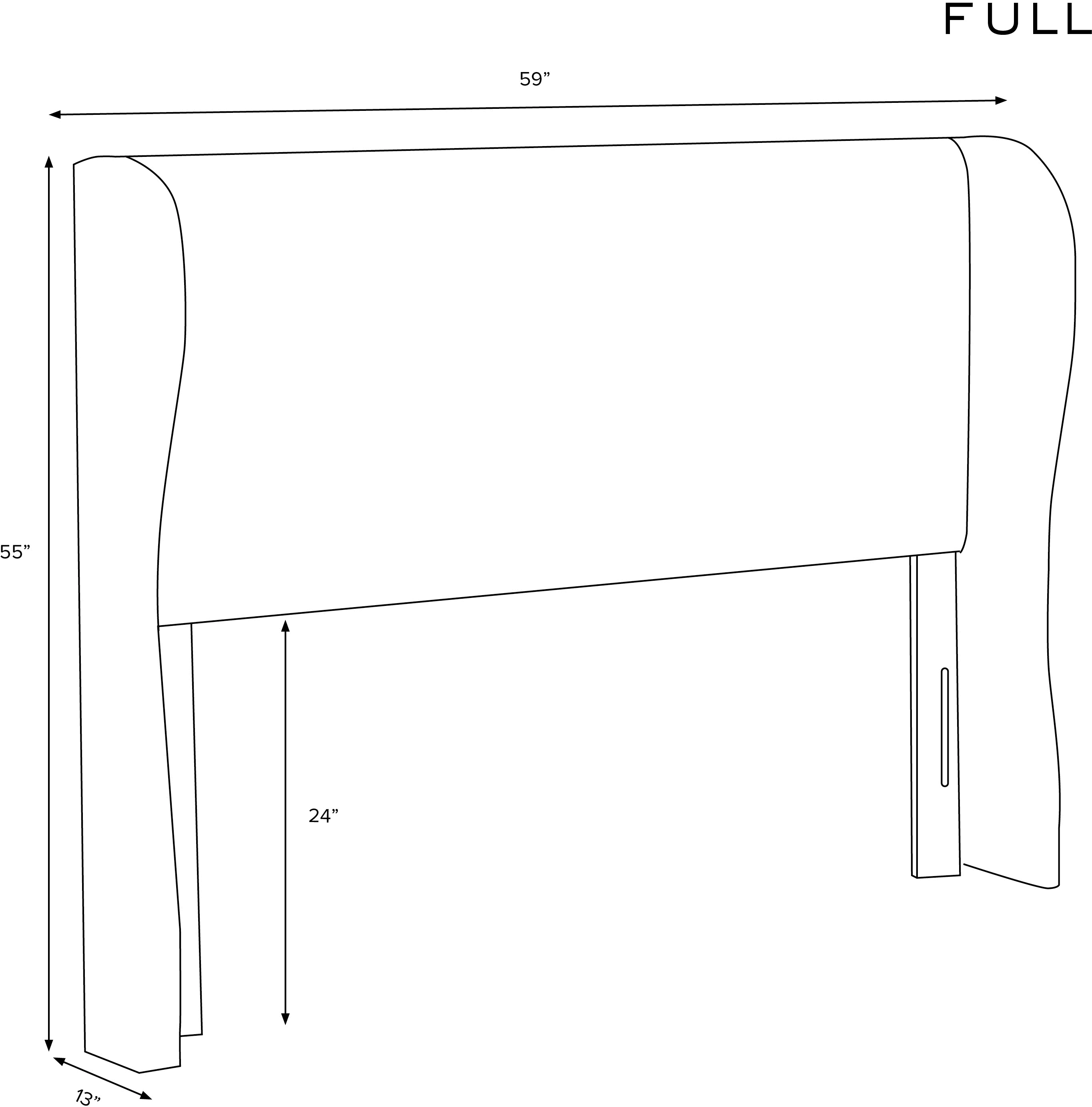 411FLNNBLS Full Blush Curved Headboard-8