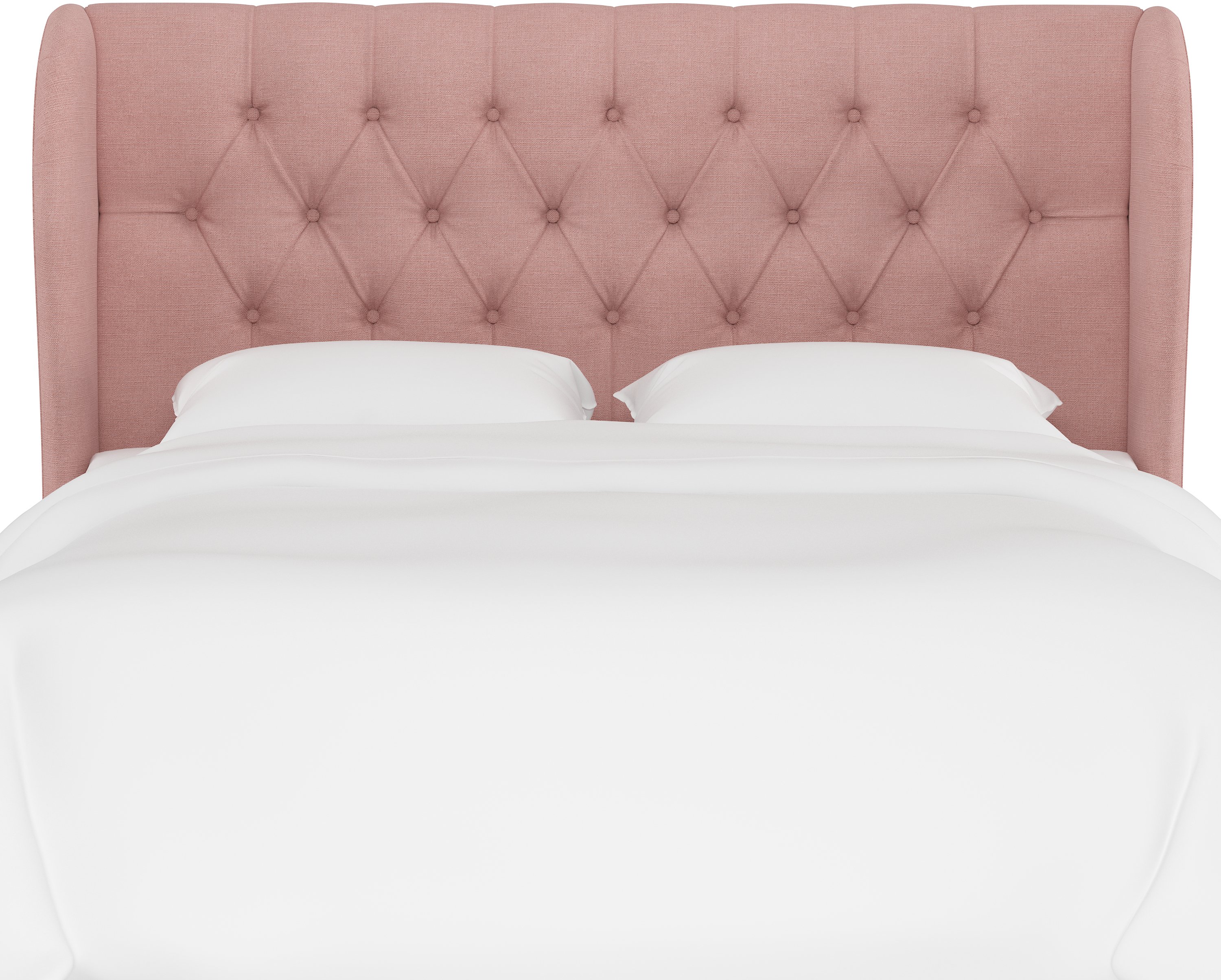 410TLNNBLS Twin Blush Curved Headboard-4