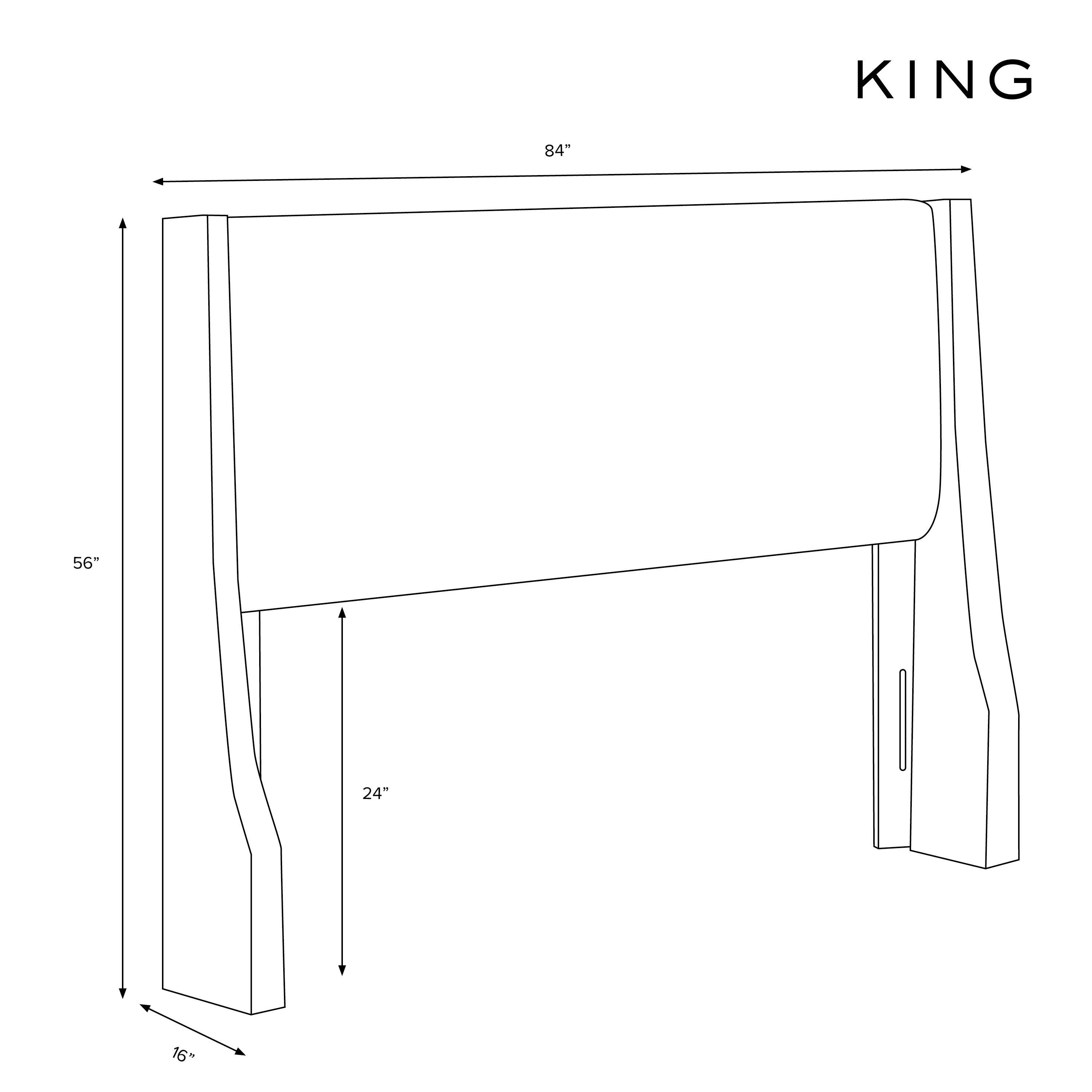 123NB-BRLNNTLC King Stone Tufted Headboard-6