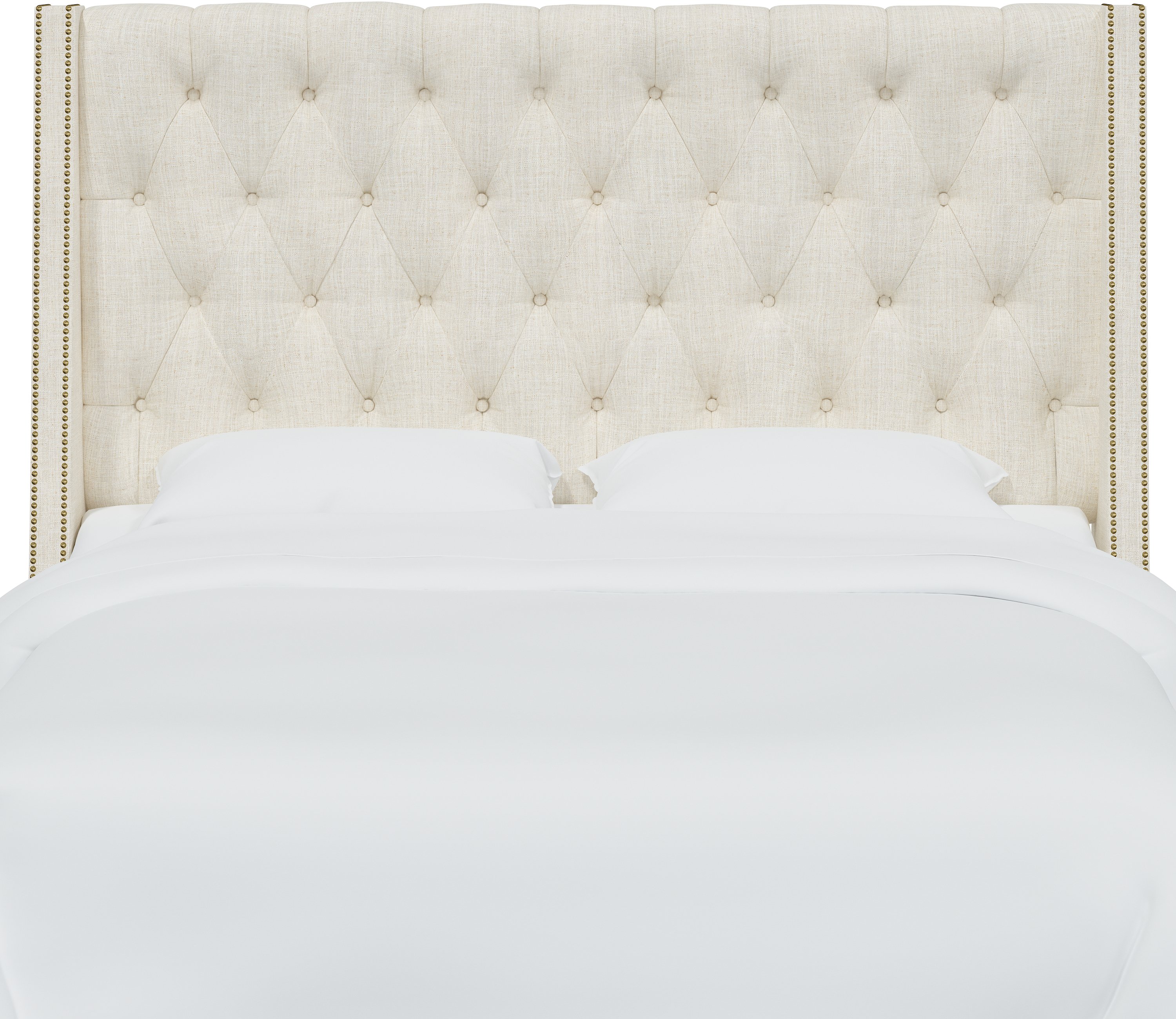 122NB-BRLNNTLC Queen Stone Tufted Headboard-3