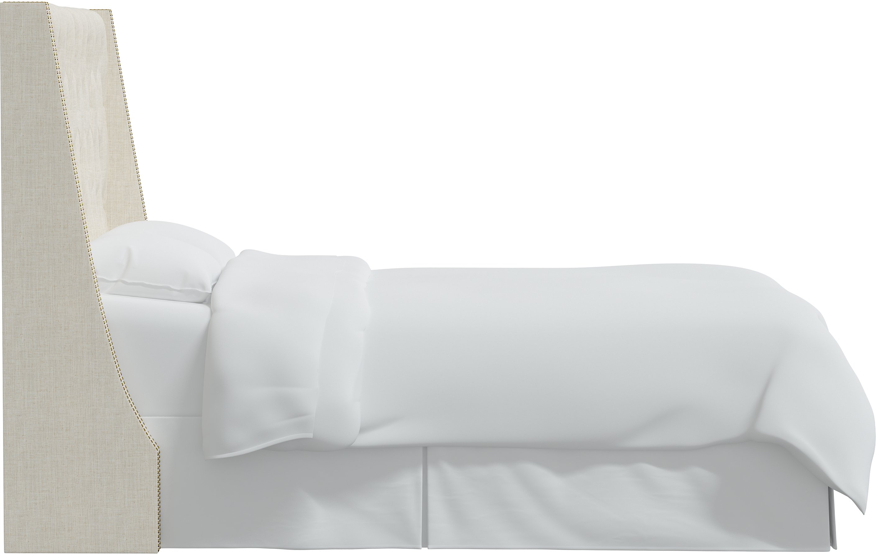 122NB-BRLNNTLC Queen Stone Tufted Headboard-4