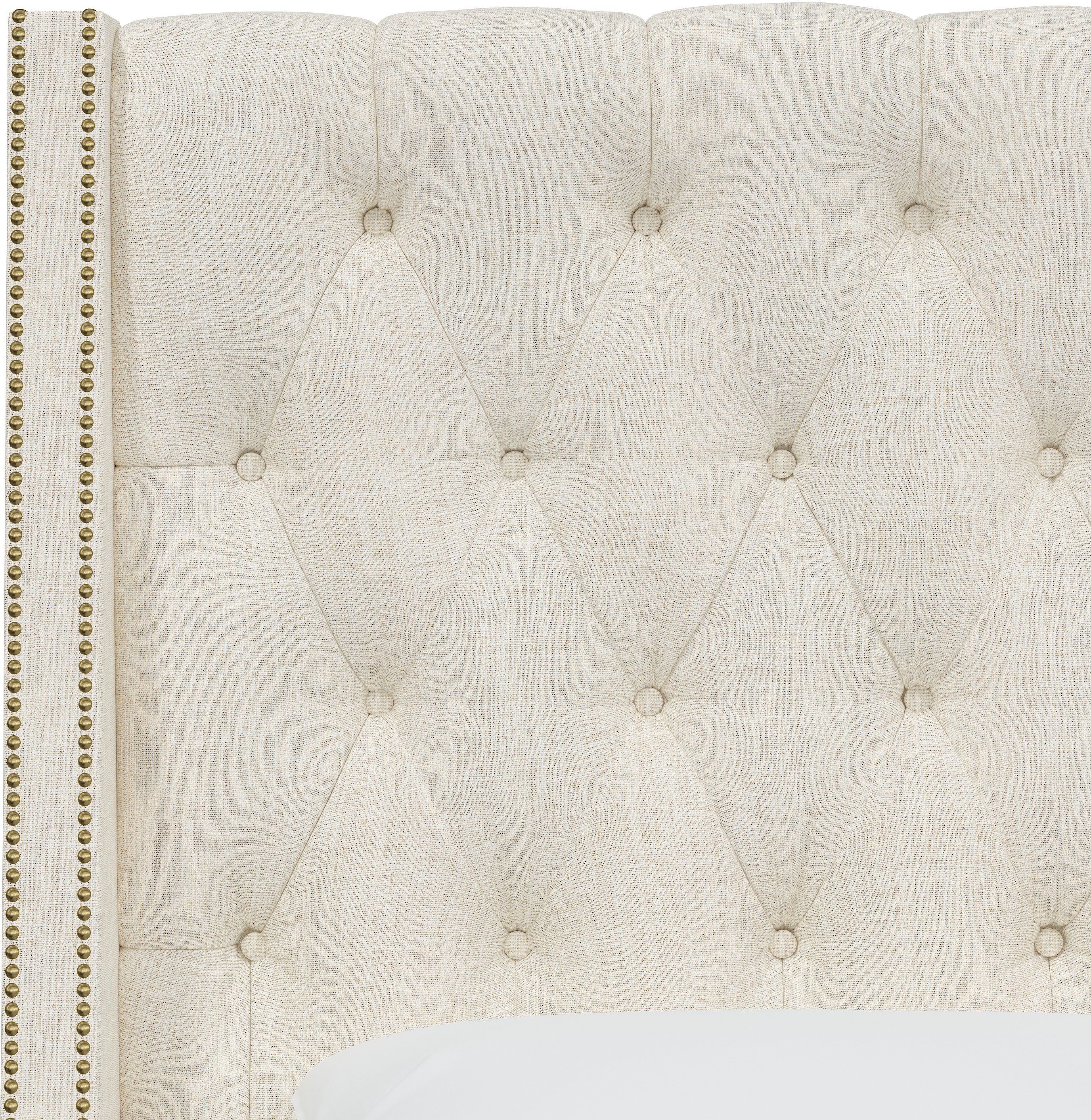 122NB-BRLNNTLC Queen Stone Tufted Headboard-5