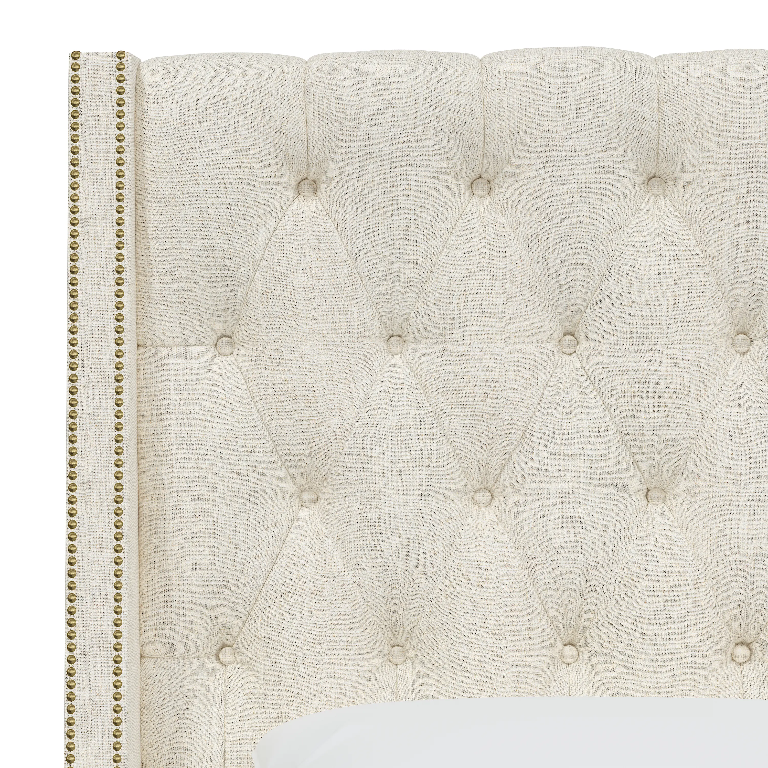 121NB-BRLNNTLC Full Stone Tufted Headboard-5