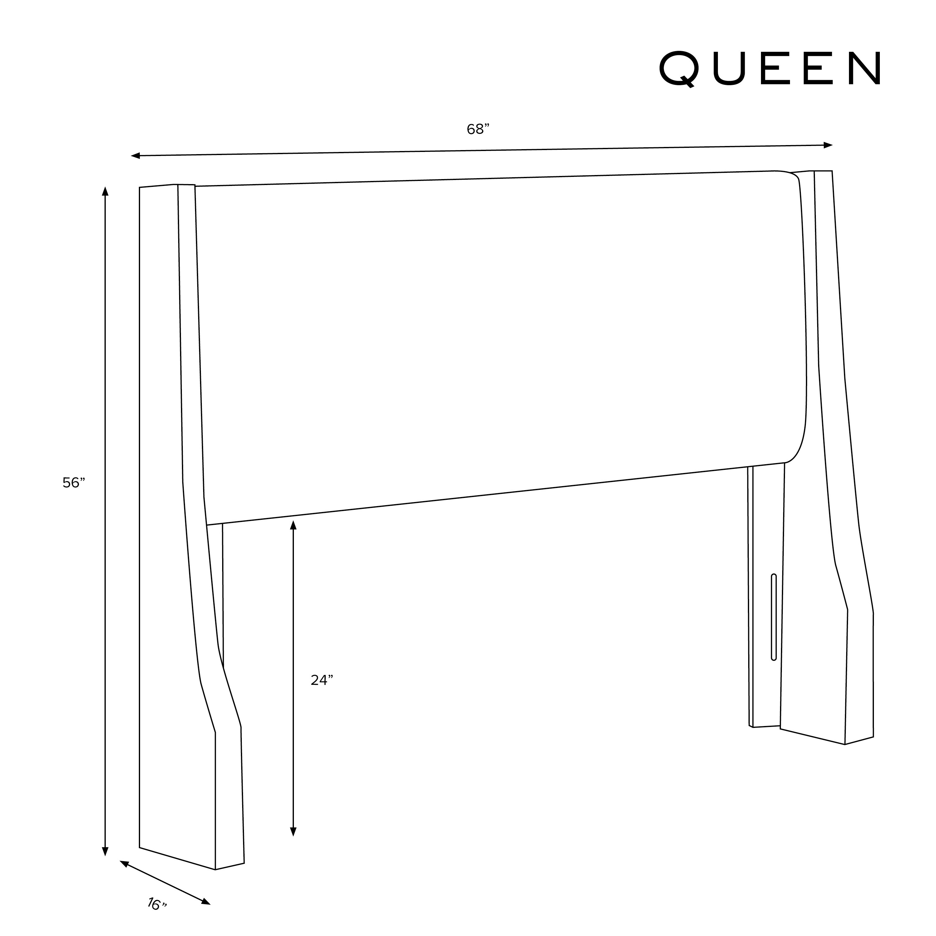 122NB-BRLNNSND Queen Sandstone Tufted Headboard-7