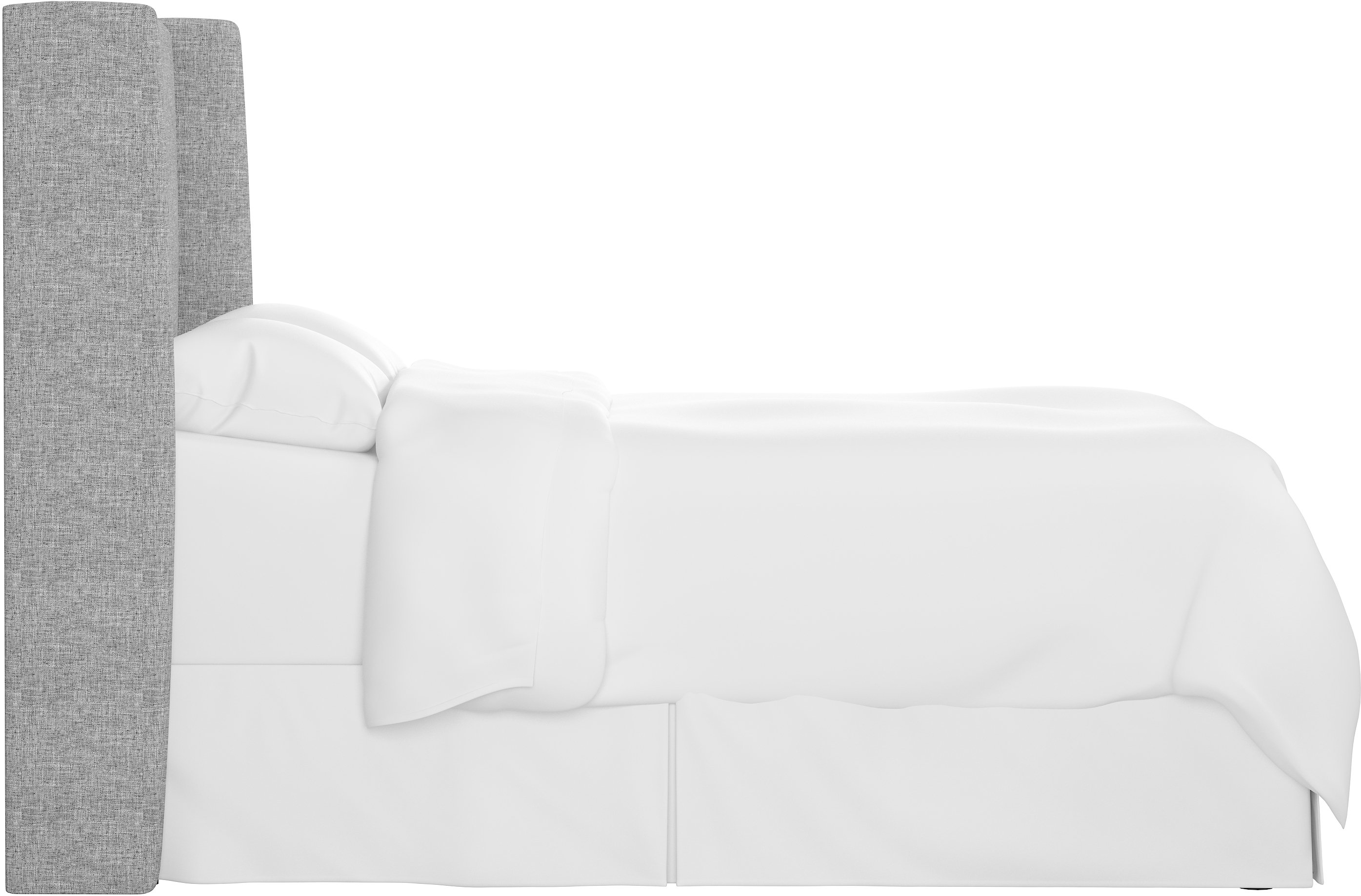 434CZMPMC California King Gray Pumice Square Headboard-3