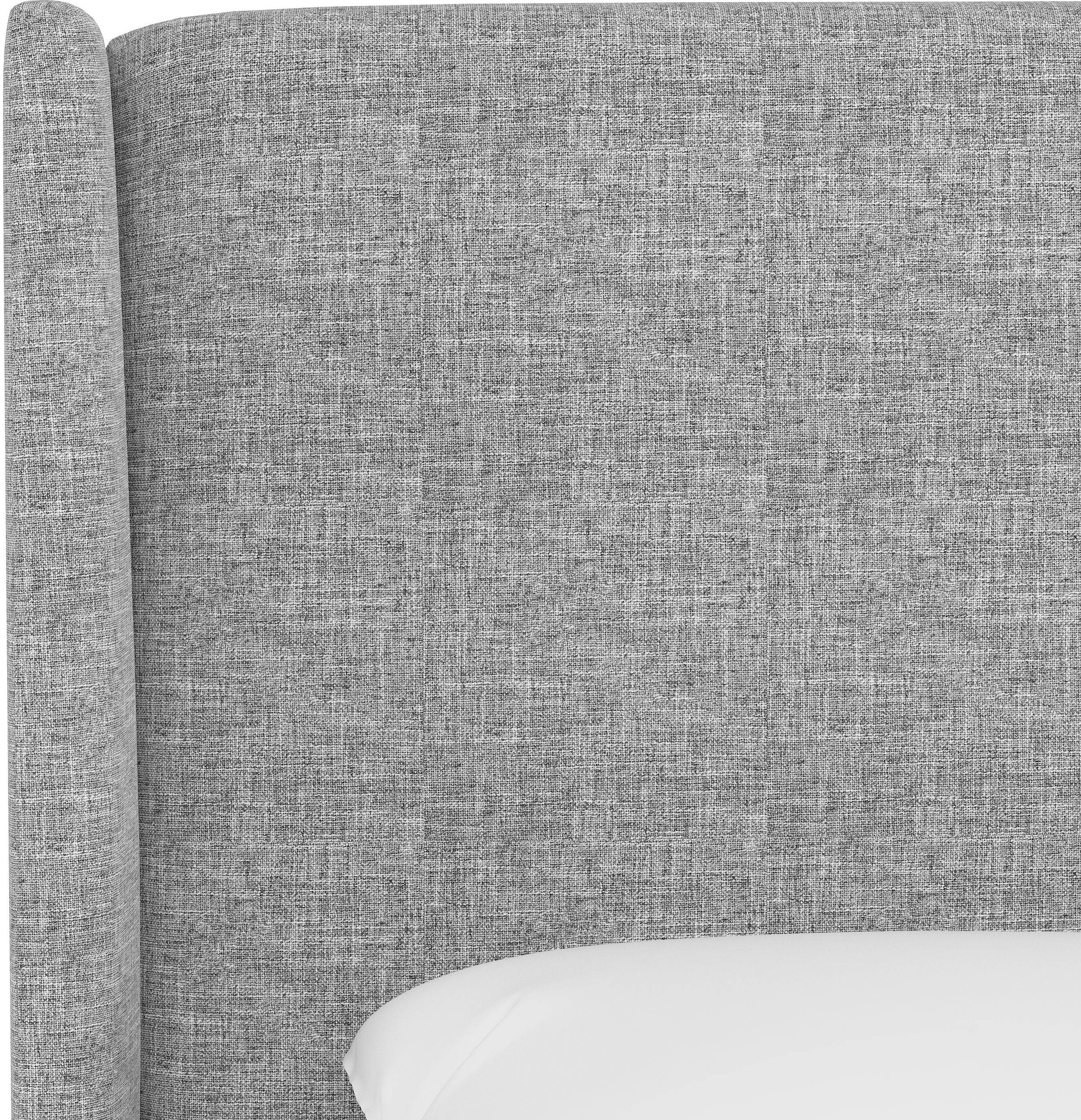 434CZMPMC California King Gray Pumice Square Headboard-4