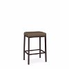 Brown Metal Swivel Counter Height Stool - Bradley