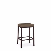 Brown Metal Swivel Counter Height Stool - Bradley