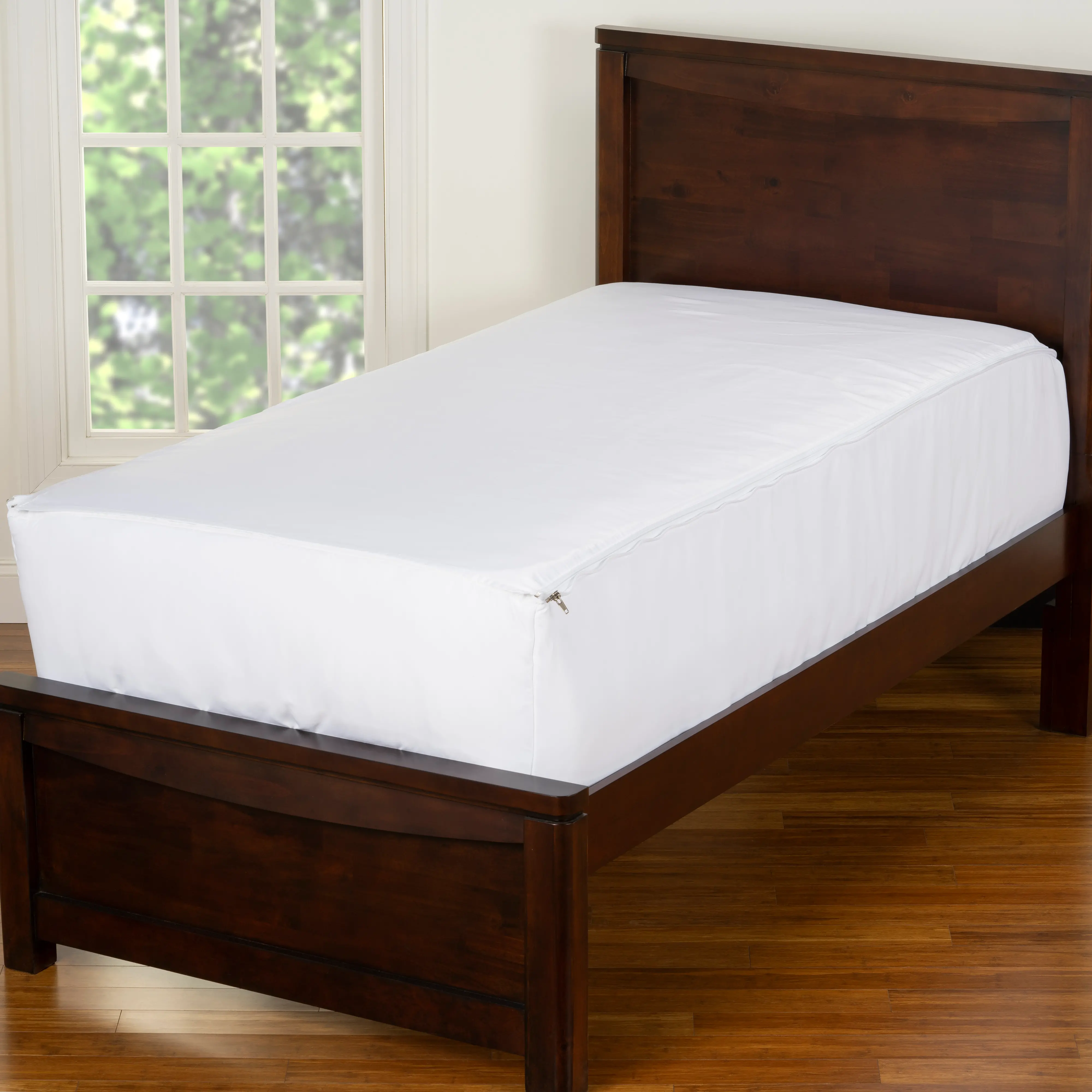 Snowy White Twin 3 Piece Bunkie Deluxe Bedding-2