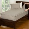 Gray and Cream Twin 3 Piece Trail Blazer Bunkie Deluxe Bedding