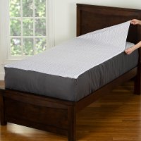Gray, White, and Black Twin Tech On Bunkie Deluxe Bedding-2