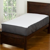 Gray, White, and Black Twin Tech On Bunkie Deluxe Bedding-4
