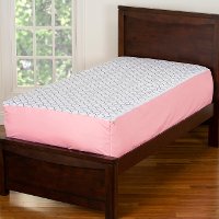 Pink and White Twin 3 Piece Tickle Me Bunkie Deluxe Bedding-2