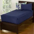Navy Blue Full 5 Piece Midnight Oasis Bunkie Deluxe Bedding