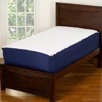 Navy Blue Full 5 Piece Midnight Oasis Bunkie Deluxe Bedding-5