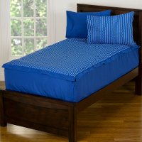 Blue, White and Gray Full Waverunner Bunkie Deluxe Bedding-1