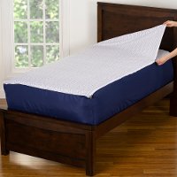 Navy Blue and Beige Twin Rally Stripe Bunkie Deluxe Bedding-2