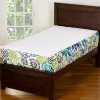 White, Green and Blue Full Tropical Retreat Bunkie Deluxe Bedding-2