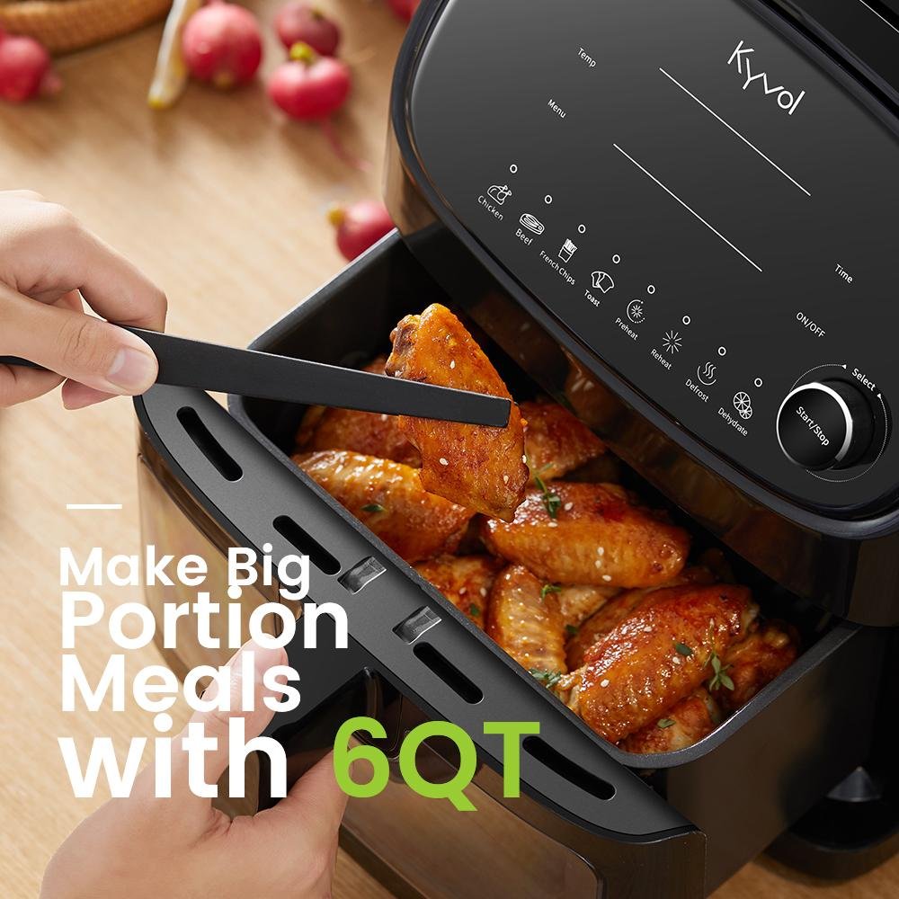 Kyvol 6Qt Multi Function Air Fryer Oven-3