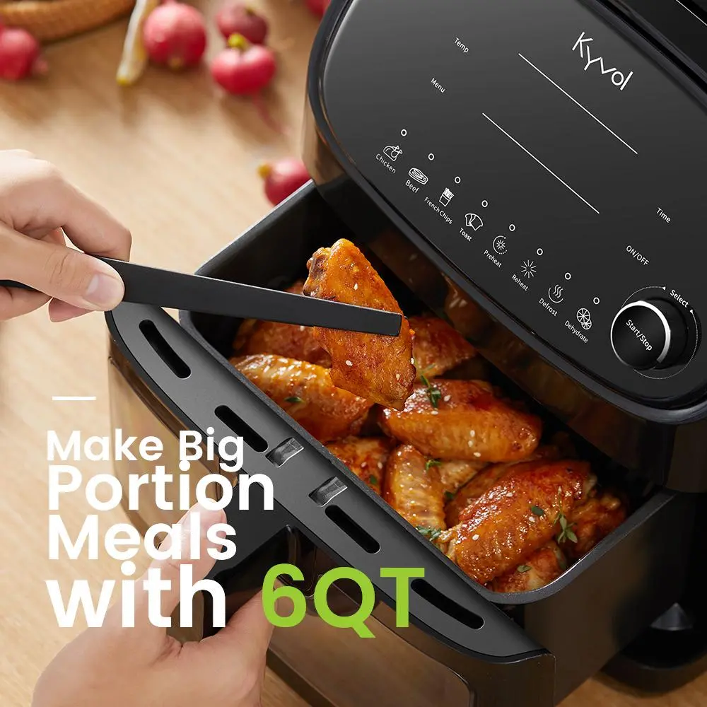 Kyvol 6Qt Multi Function Air Fryer Oven-3