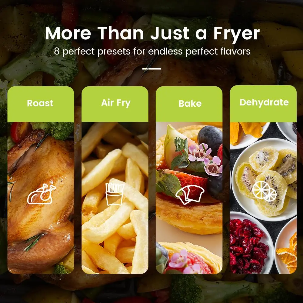 Kyvol 6Qt Multi Function Air Fryer Oven-7