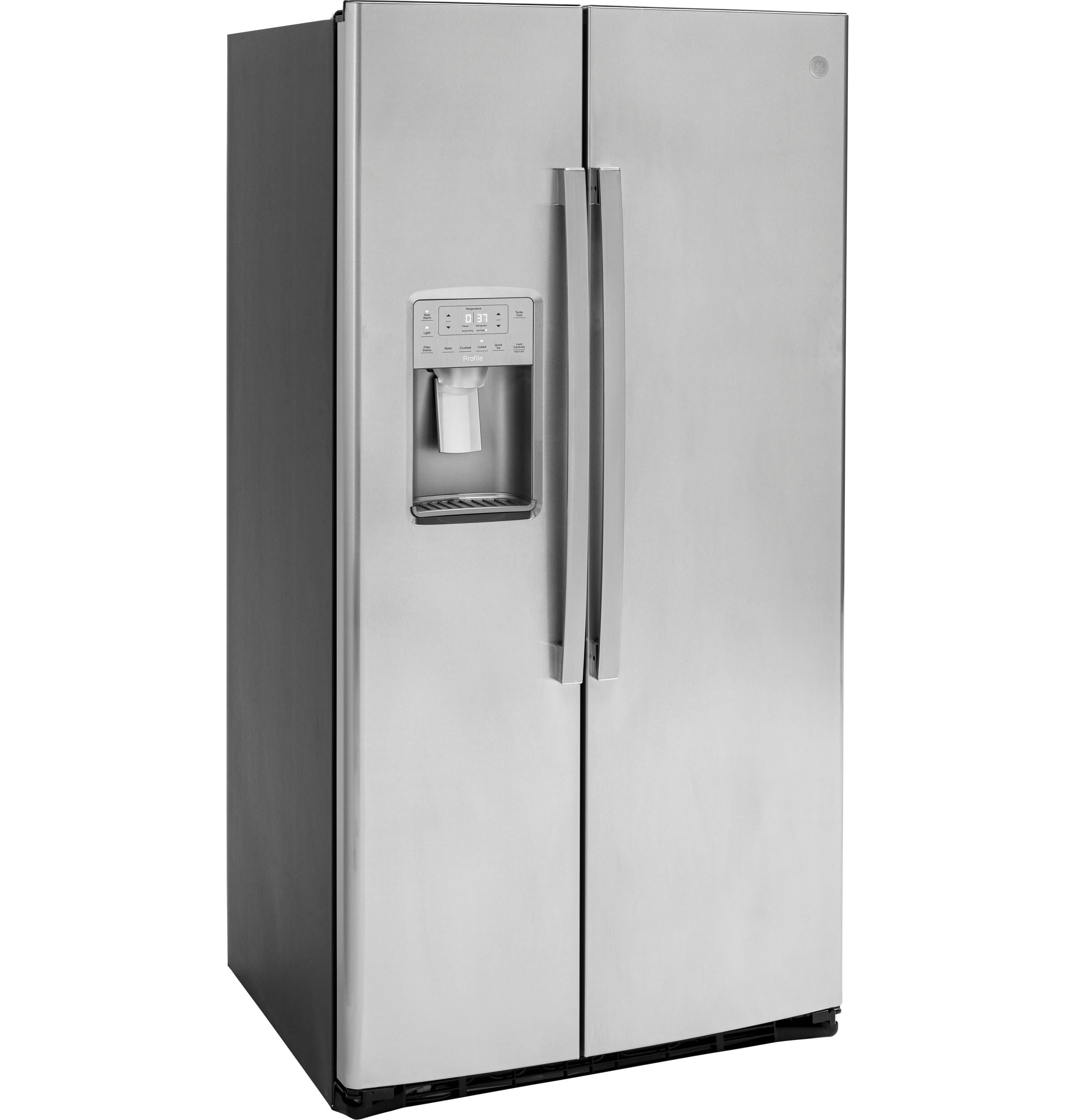 PZS22MYKFS GE Profile 21.9 cu ft Side by Side Refrigerator - 36 W Stainless Steel-5