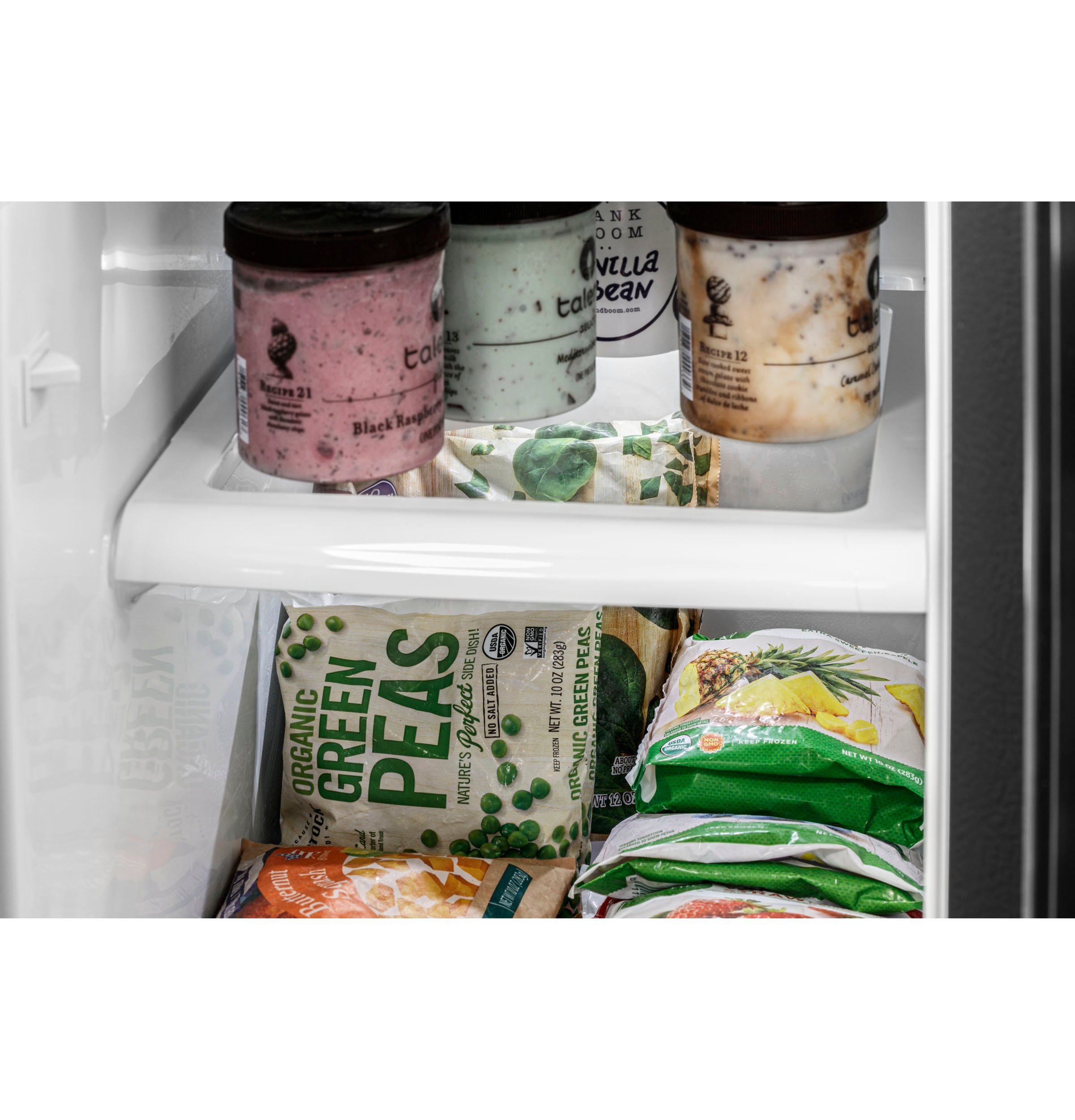 PZS22MYKFS GE Profile 21.9 cu ft Side by Side Refrigerator - 36 W Stainless Steel-7