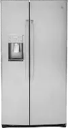 PZS22MYKFS GE Profile 21.9 cu ft Side by Side Refrigerator - Counter Depth Stainless Steel