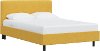 750PBDLNNFRNYLW Twin Yellow Platform Bed