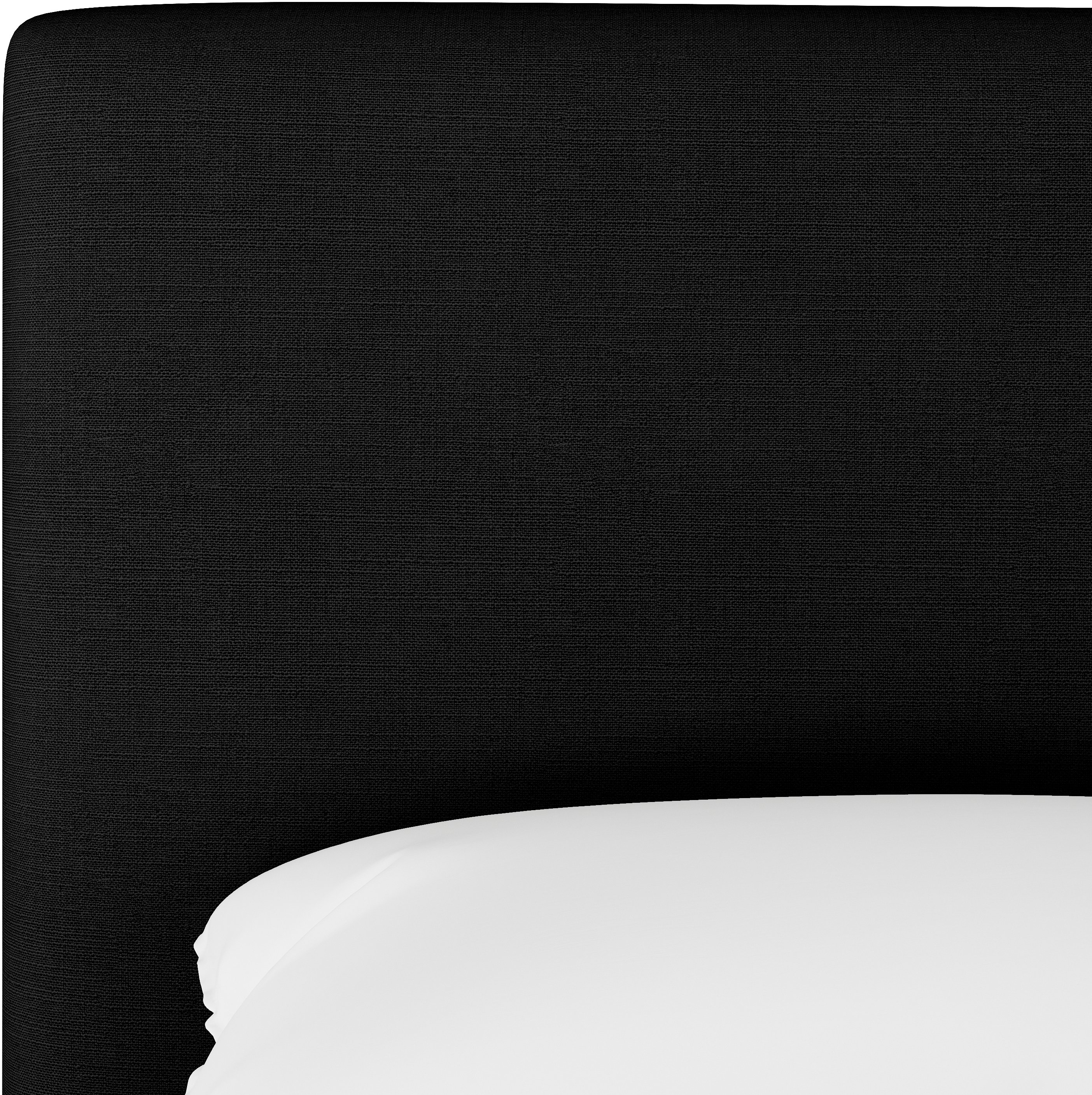 750PBDLNNBLC Twin Black Platform Bed-5