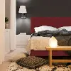 751PBDLNNANTRD Brianna Red Full Platform Bed
