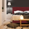 750PBDLNNANTRD Twin Antique Red Platform Bed