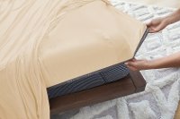 SPXACFK Bedgear Champagne Dri-Tec Performance King Bed Sheets-4