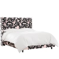 502BEDPLSPBLBLKOGA Queen Palm Springs Blush Bed