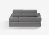 SPXASFK Bedgear Gray Dri-Tec Performance King Bed Sheets