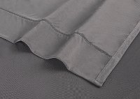 SPXASFK Bedgear Gray Dri-Tec Performance King Bed Sheets-3
