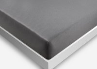 SPXASFK Bedgear Gray Dri-Tec Performance King Bed Sheets-4
