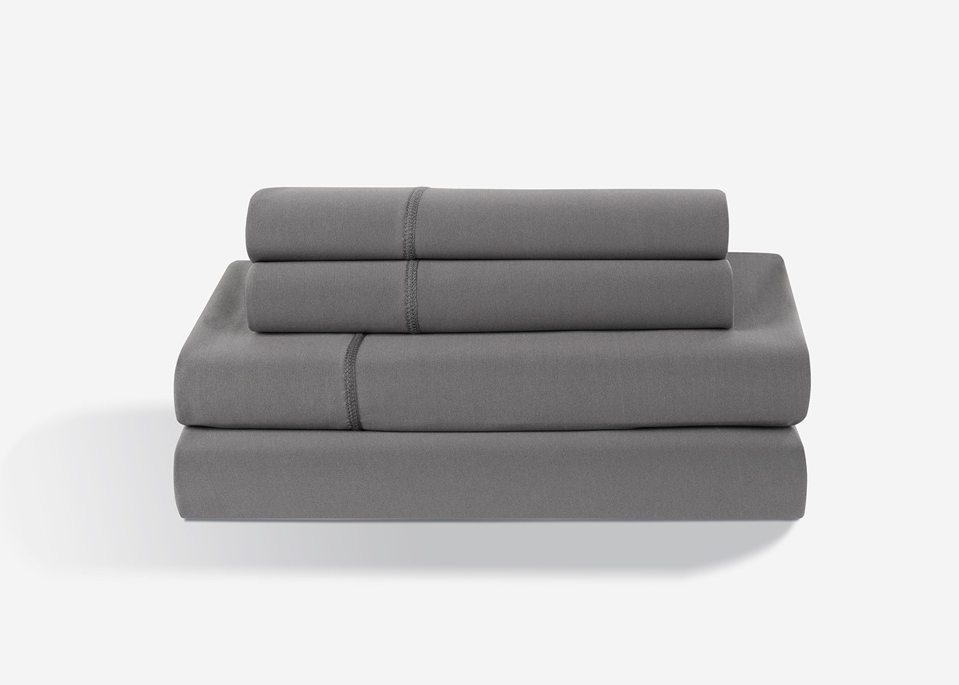 SPXASFW Bedgear Gray Dri-Tec Performance Cal-King Bed Sheets-1