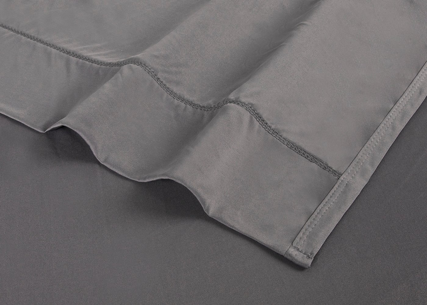 SPXASFW Bedgear Gray Dri-Tec Performance Cal-King Bed Sheets-3