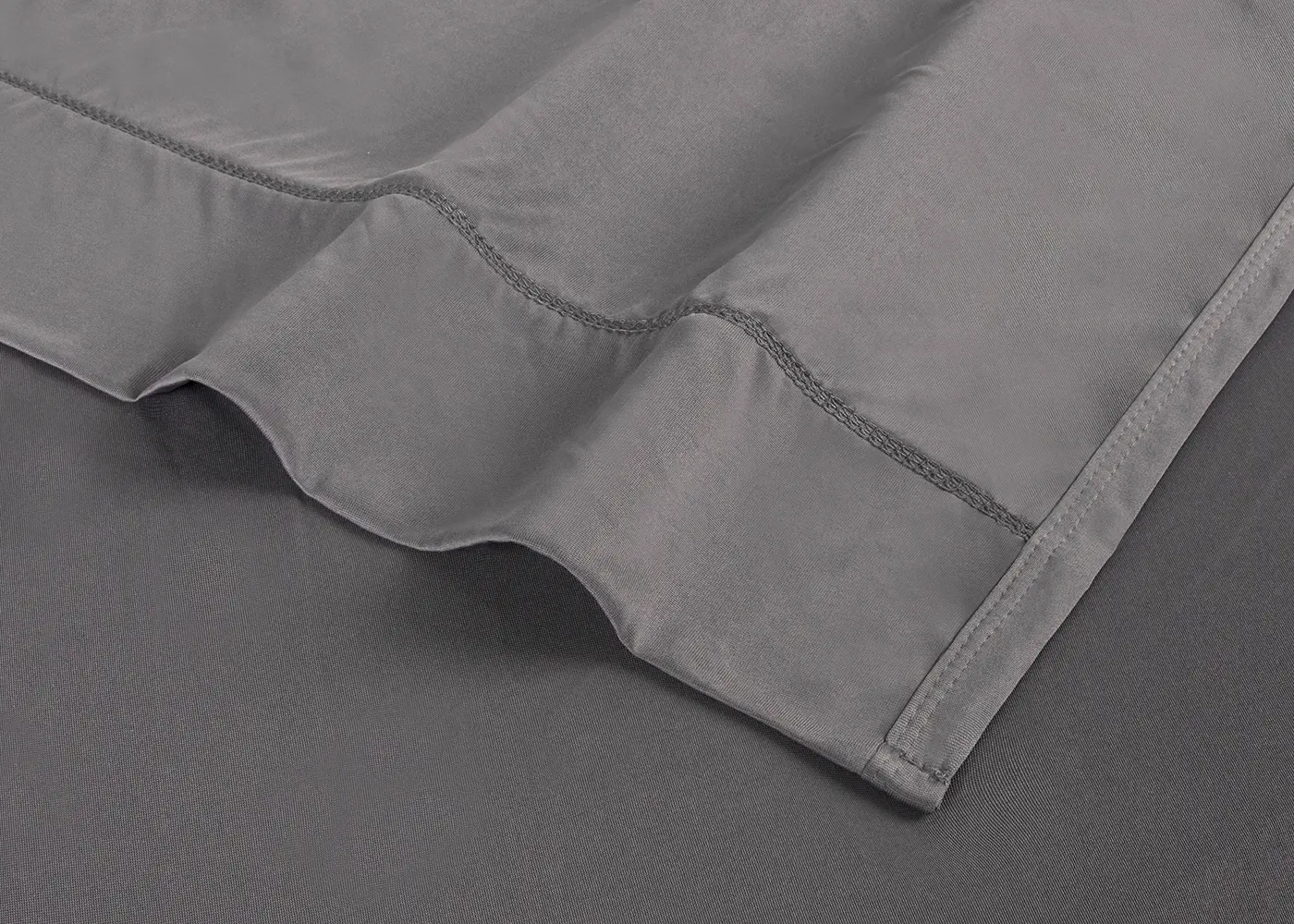 SPXASFW Bedgear Gray Dri-Tec Performance Cal-King Bed Sheets-3