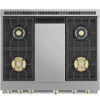 ZGP364NDTSS Monogram 36 Inch Professional Gas Range with Convection - 6.2 cu. ft., Stainless Steel-2