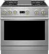 ZGP364NDTSS Monogram Professional 6.2 cu ft Gas Range - Stainless Steel 36 Inch