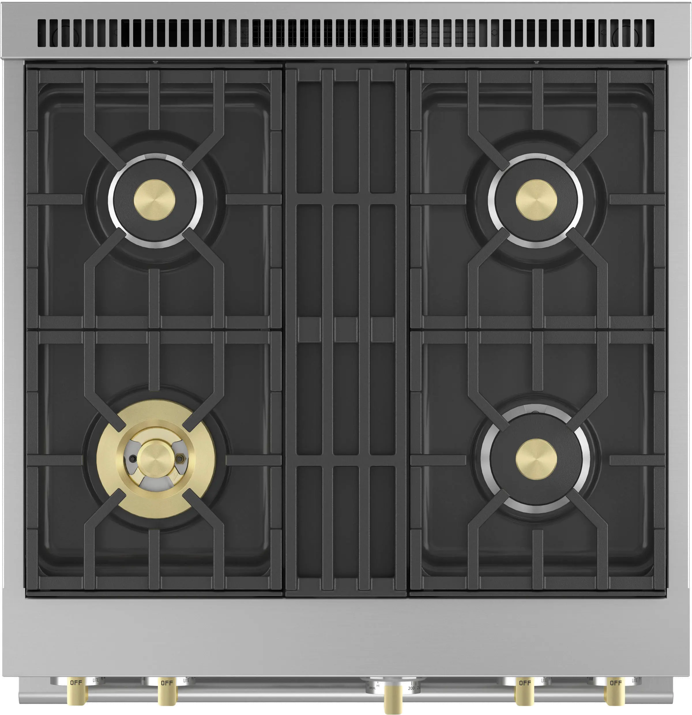 ZGP304NTSS Monogram 30 Inch Professional Gas Range with Convection - 6.2 cu. ft., Stainless Steel-2