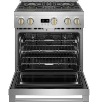 ZGP304NTSS Monogram 30 Inch Professional Gas Range with Convection - 6.2 cu. ft., Stainless Steel-3