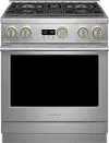 ZGP304NTSS Monogram 6.2 cu ft Professional Gas Range - Stainless Steel