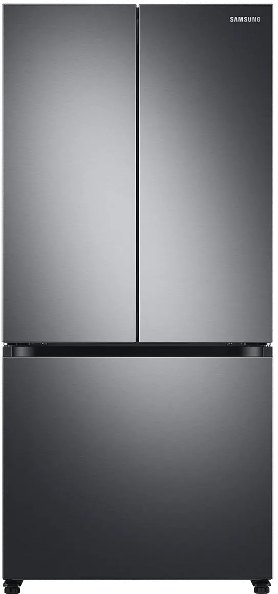 RF18A5101SG Samsung 17.5 cu ft French Door Refrigerator - Counter Depth 33 W Black Stainless Steel-1