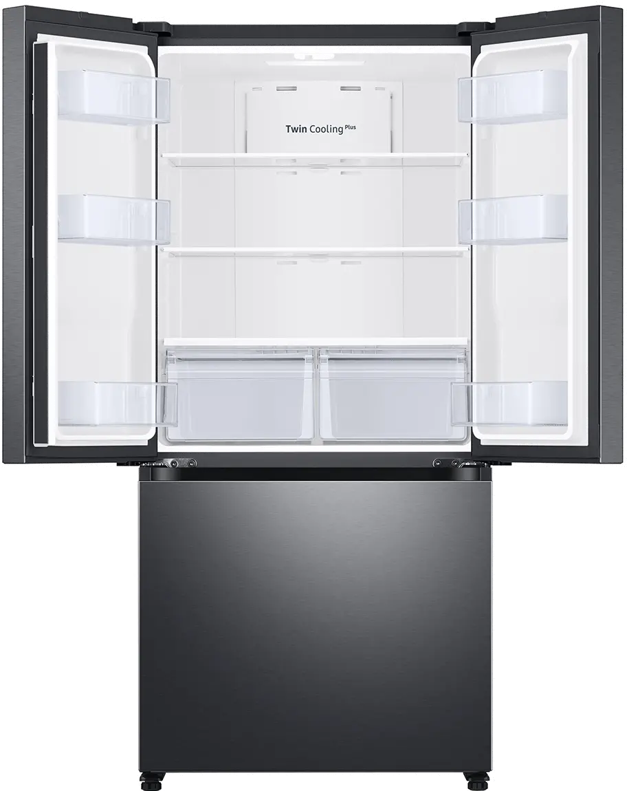 RF18A5101SG Samsung 17.5 cu ft French Door Refrigerator - Counter Depth 33 W Black Stainless Steel-4
