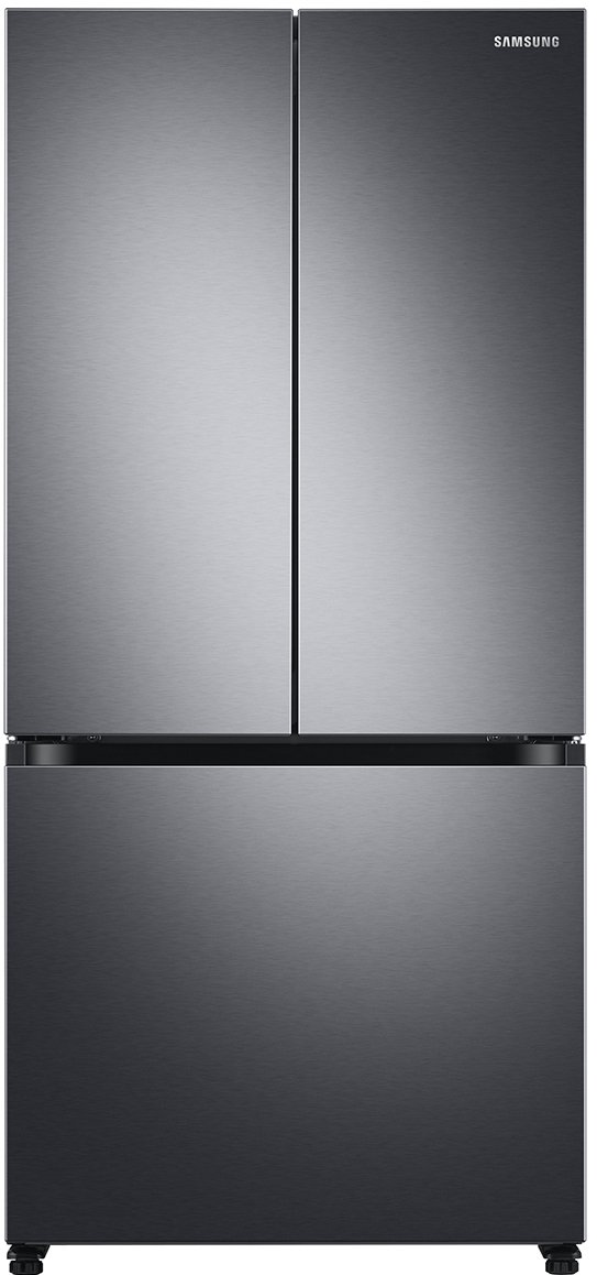 RF18A5101SG Samsung 33 Inch Counter Depth French Door Refrigerator - 17.5 cu. ft., Black Stainless Steel-1
