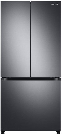RF18A5101SG Samsung 33 Inch Counter Depth French Door Refrigerator - 17.5 cu. ft., Black Stainless Steel